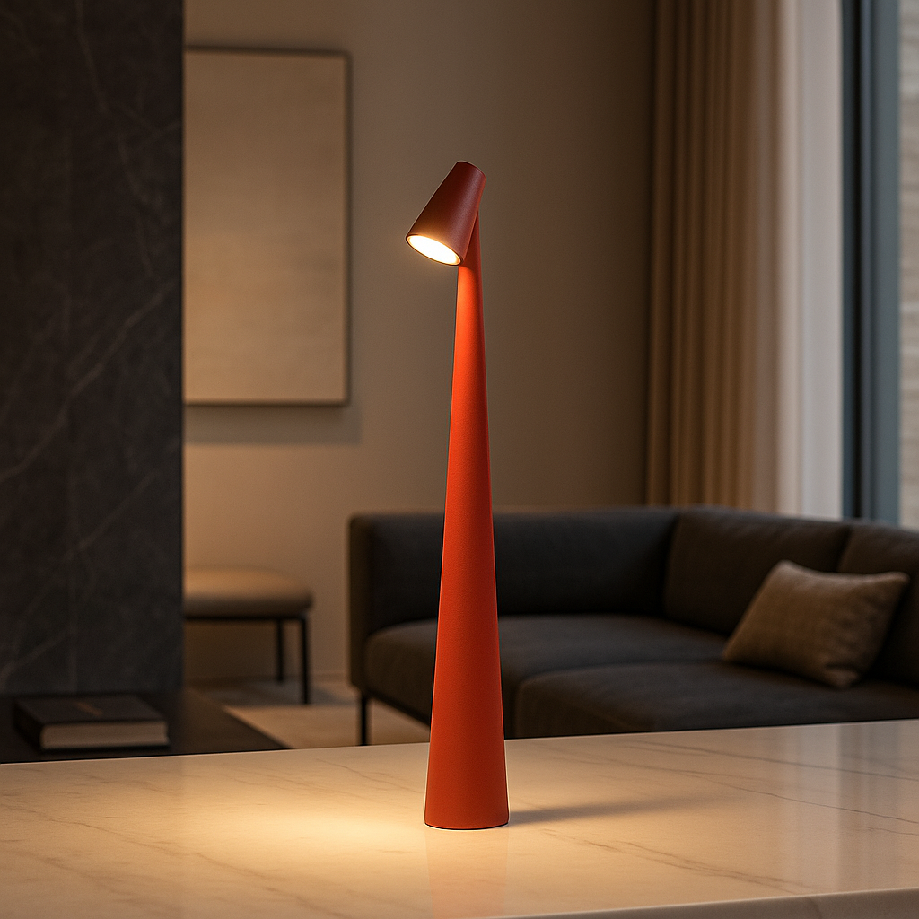 Lumosia – bordlampe oppladbar LED dimbar – innendørs og utendørs bruk