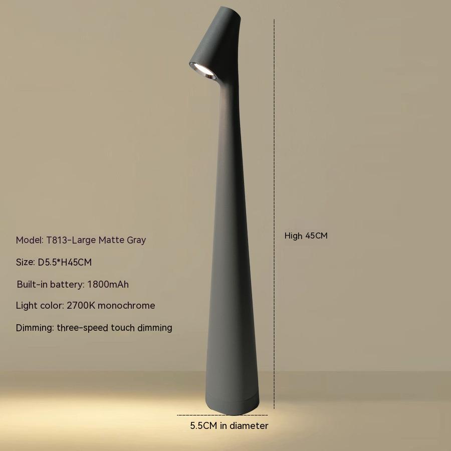Lumosia – bordlampe oppladbar LED dimbar – innendørs og utendørs bruk