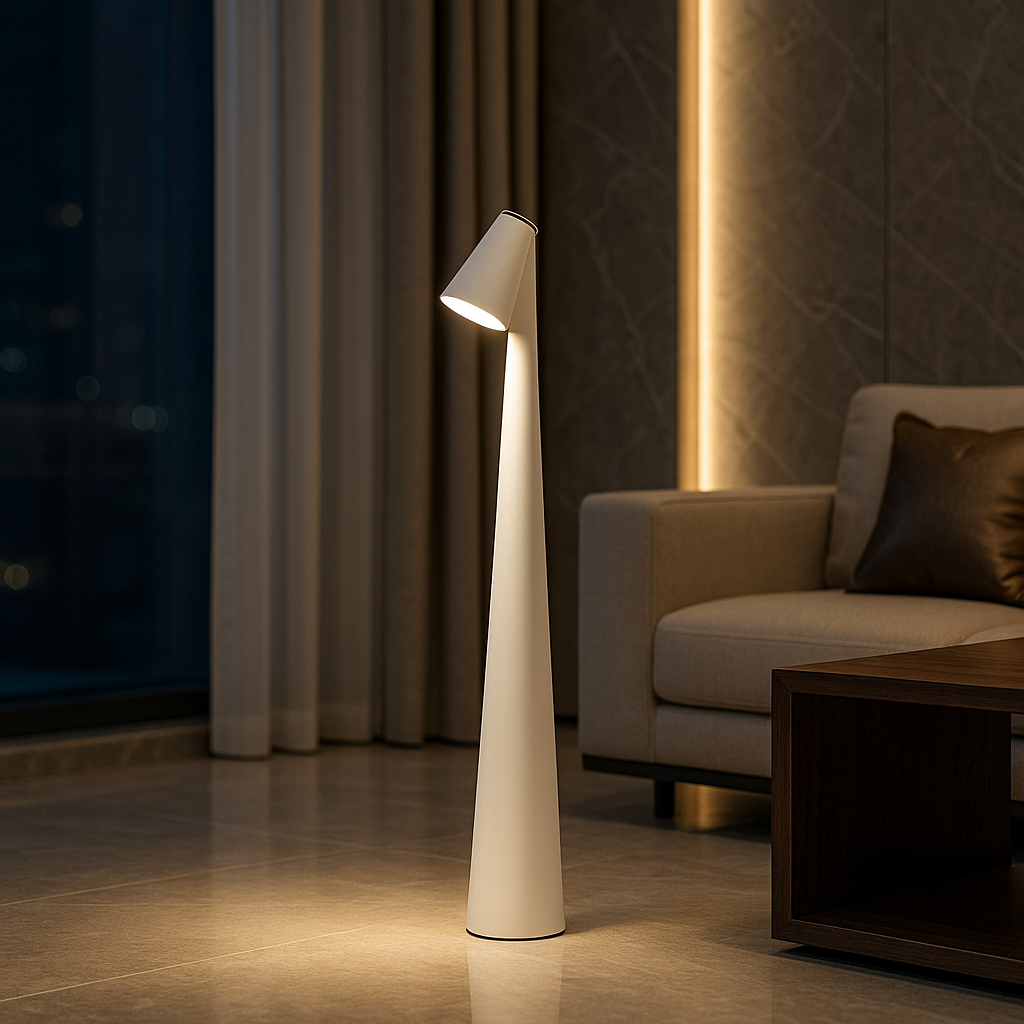 Lumosia – bordlampe oppladbar LED dimbar – innendørs og utendørs bruk