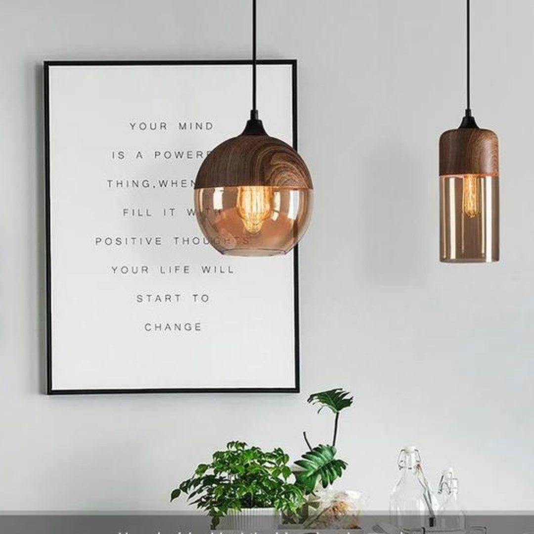 NordLuna – Taklampe i tre for skandinavisk ro og varme