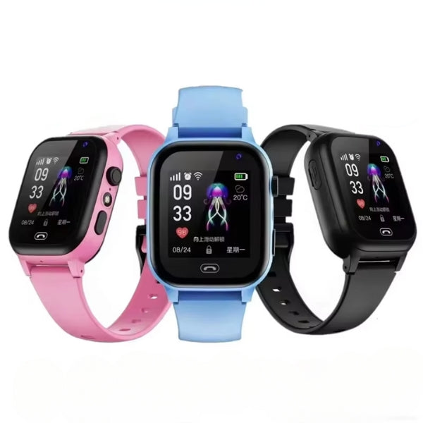KiDSnav – Barnesmartklokke GPS 4G & SOS-funksjon – trygghet for barn
