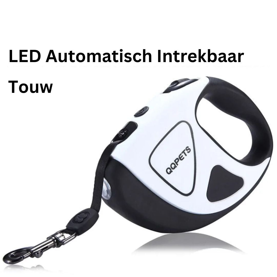 SafePaw – Inklappbar hundeleine med LED-lamper
