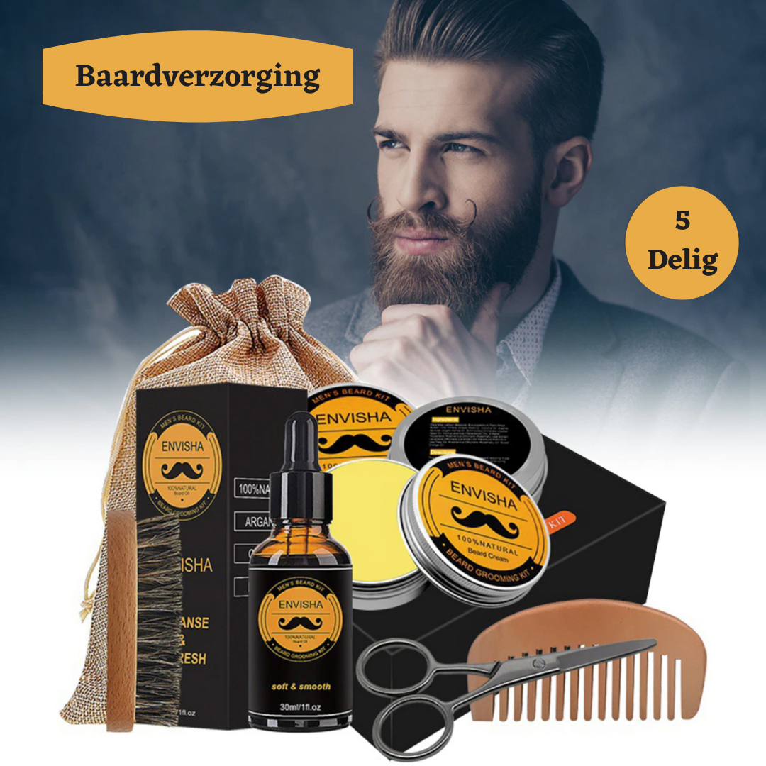 Bartboost – Skjeggvekstsett mikronal teknologi – for menn hjemme