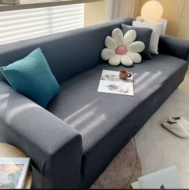 CouchWrap – Sofatrekk Jacquard vanntett og sklisikker – for familier
