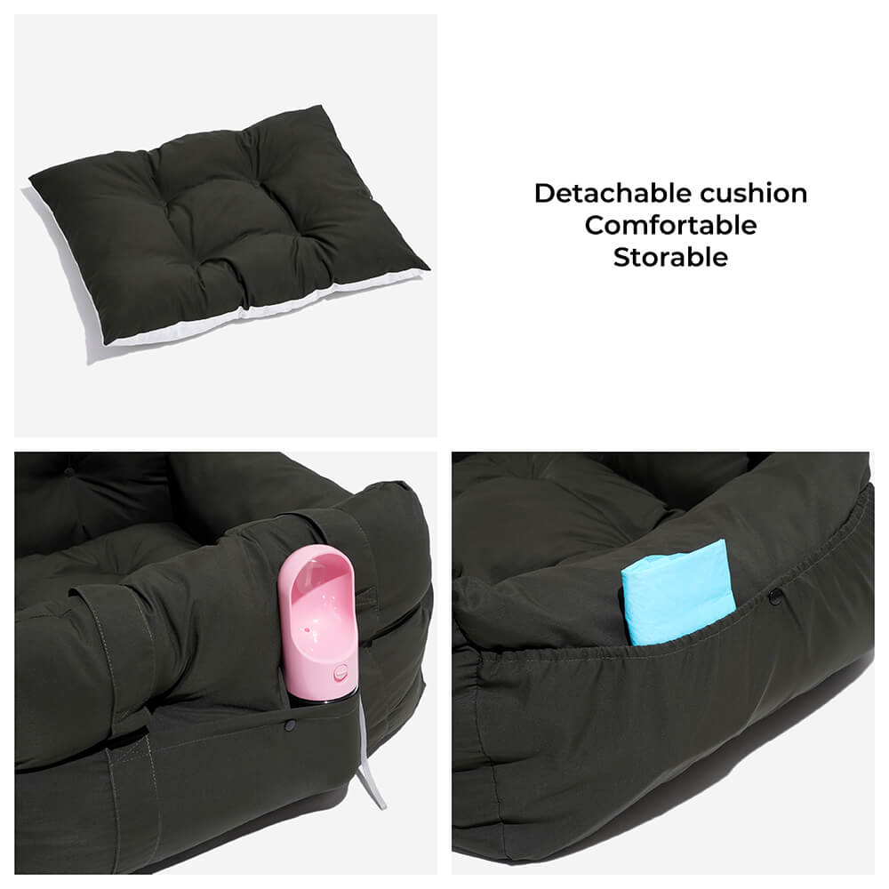 RoadTrip Pet Bolster – Bilsete for Kjæledyr med Stil og Komfort