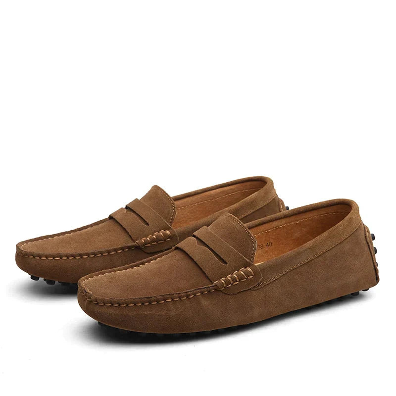 Hugo Milano – Herre loafers med myk innersåle og italiensk design for jobb og fritid