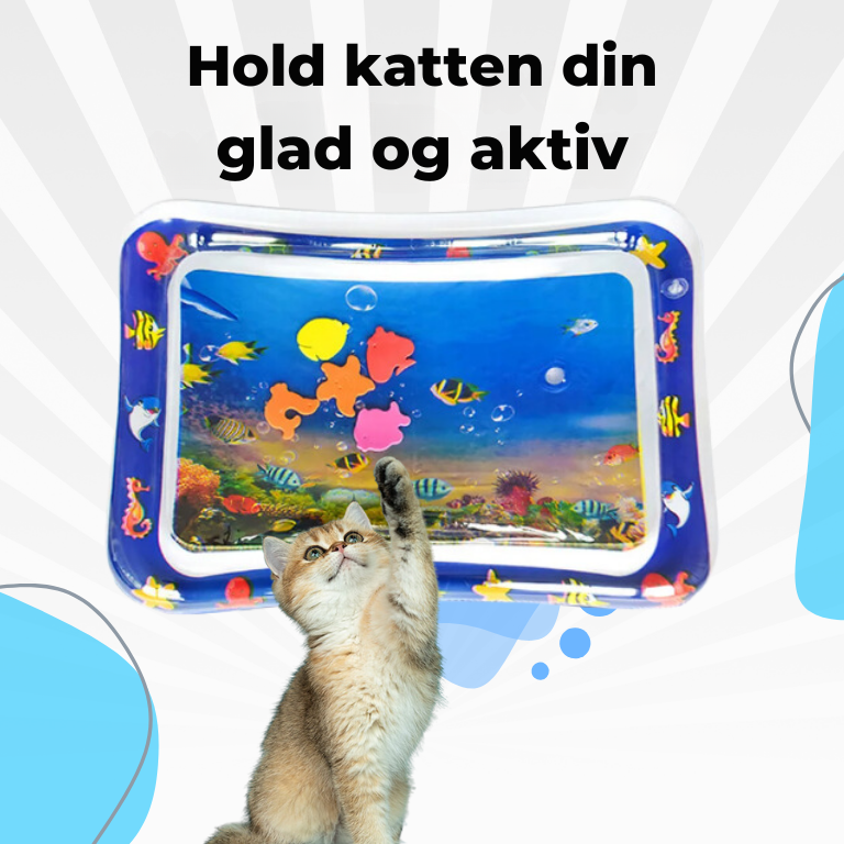 AquaPaws – Interaktiv vannlekematte for katter