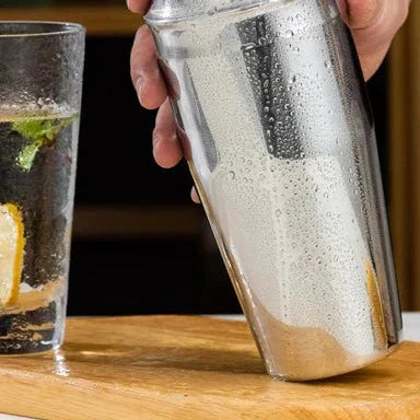 MixologyMaster – Cocktailsett i rustfritt stål 10 deler – for hjemmebar