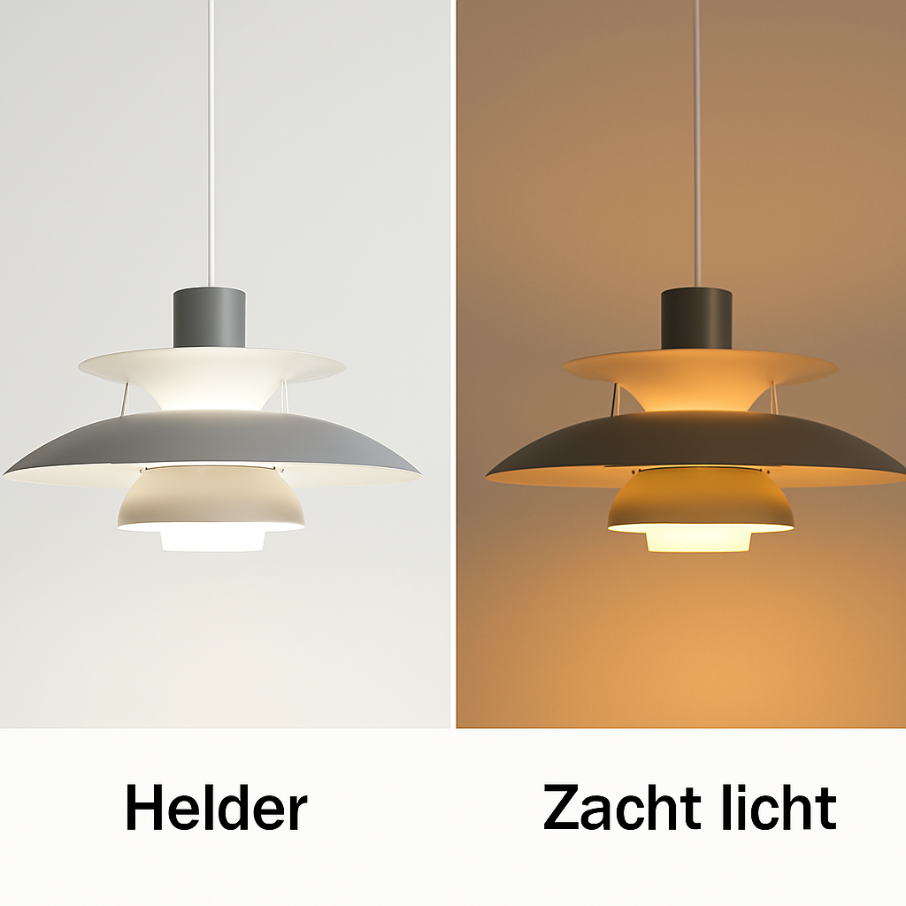 Lumoa – Rund LED-taklampe, Dimbar 30 cm for Stue Eller Kontor