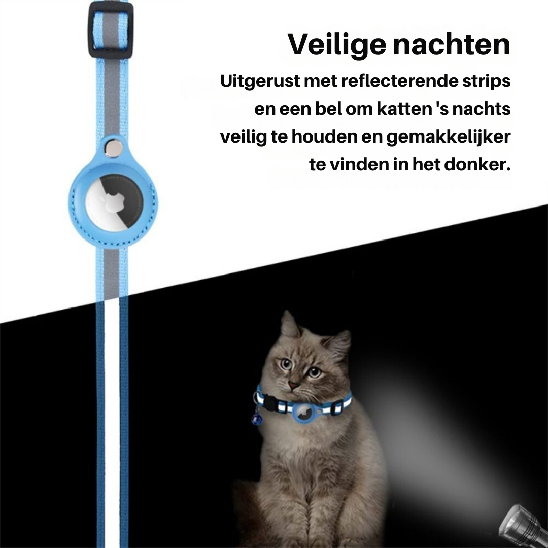 Milo – Kattkrage med sikkerhetsspænde og GPS-lomme