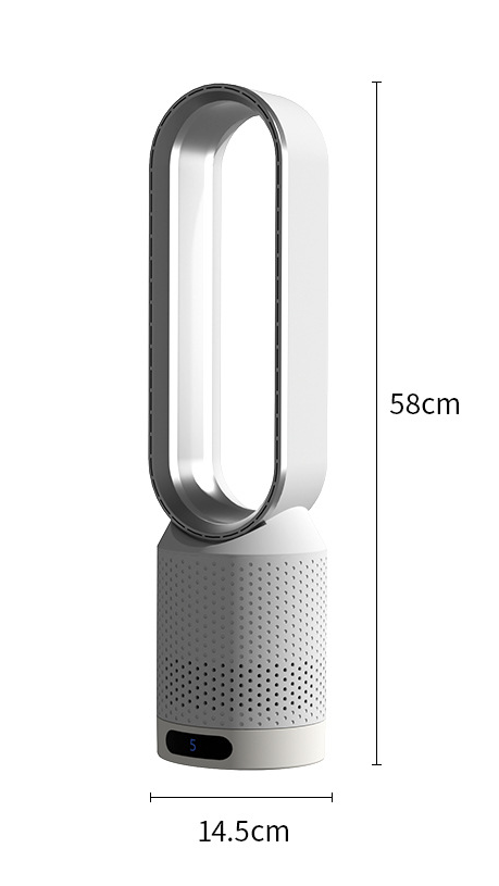 PureAir 3-i-1 luftkjøler – Stillegående vifte med rensing og oscillasjon