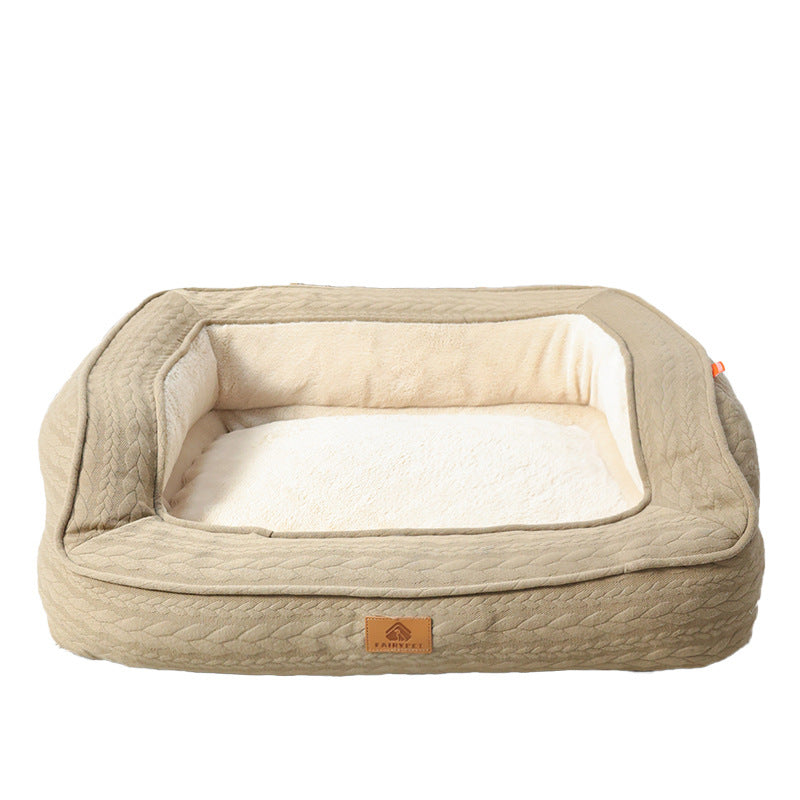 Ergonomisk hundeseng – LuxeDream for mellomstore og store hunder