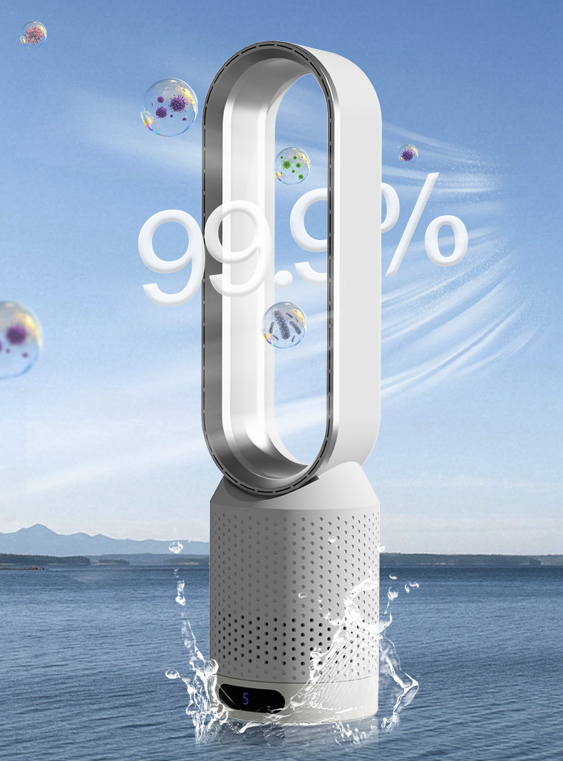 PureAir 3-i-1 luftkjøler – Stillegående vifte med rensing og oscillasjon