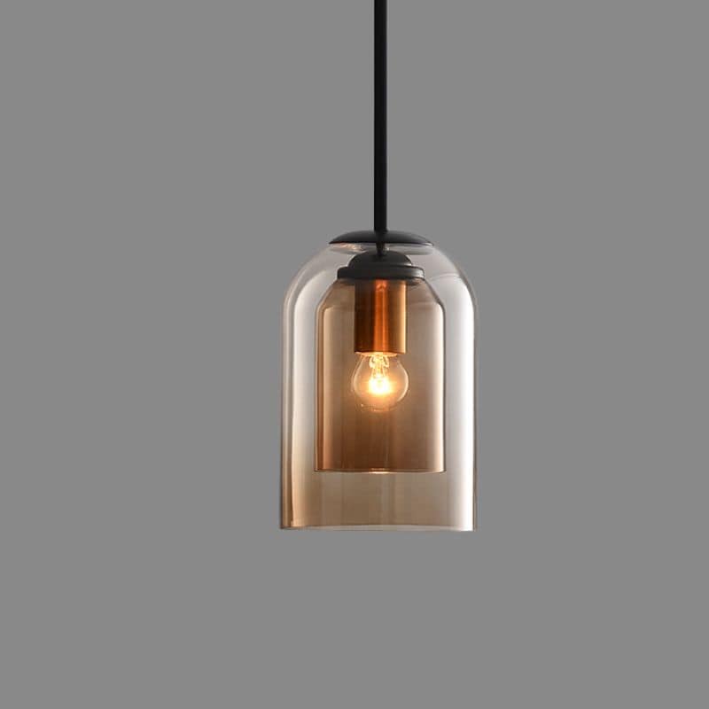 AuraGlas – Elegant pendellampe i dobbeltglass for stilfull belysning