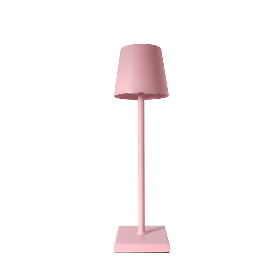 ScandiGlow – Trådløs Bordlampe med dimbar LED og USB-lading for inne og utebruk