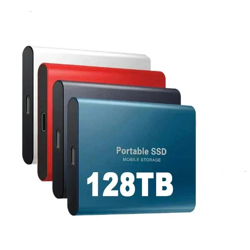UltraVault – Ekstern SSD 128TB med USB 3.1 og USB-C for Windows og macOS