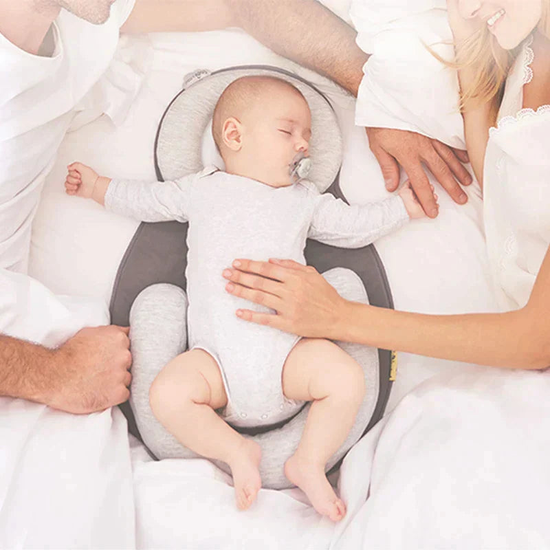 Nestlenap – Ergonomisk babypute mot flat bakhode – 0–6 måneder
