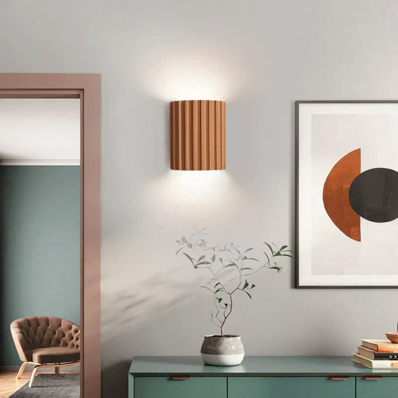 NordicGlow – Vegglampe LED harpiks kabelfri – moderne hjem og soverom