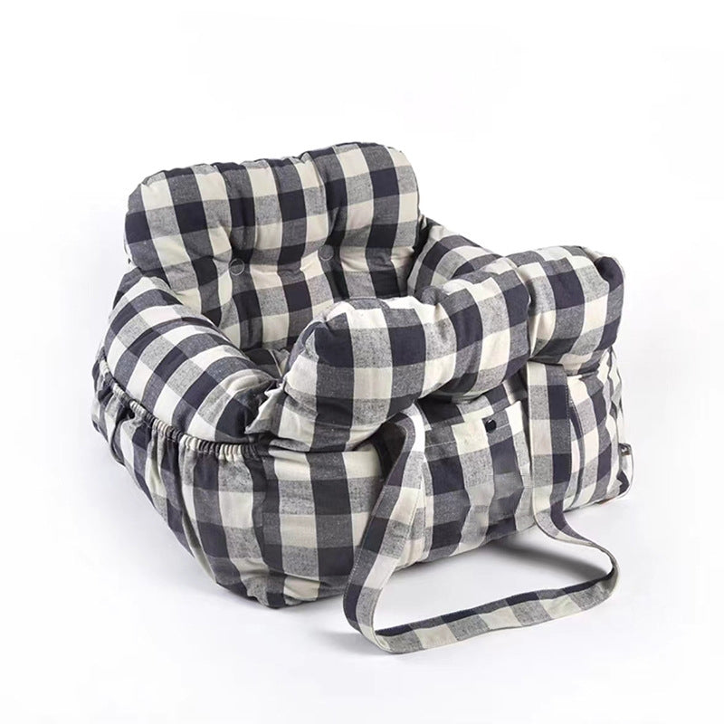 RoadTrip Pet Bolster – Bilsete for Kjæledyr med Stil og Komfort