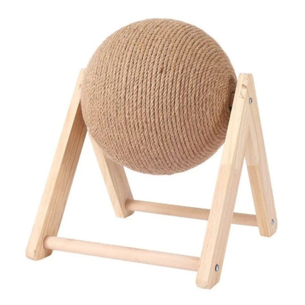 SisalSphere Elegance – Stilig Kloreleke for Katter med Naturlig Sjarm