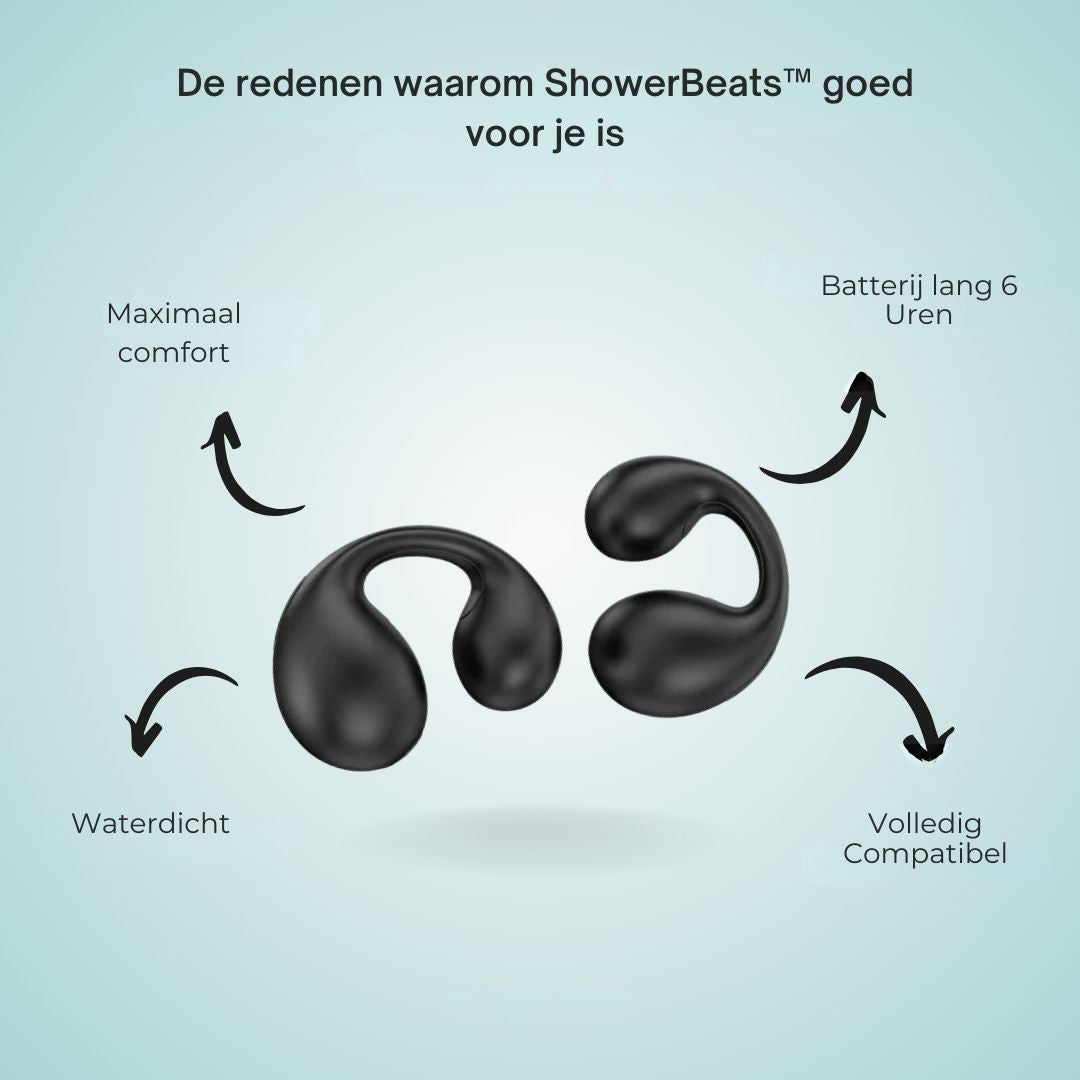 Audiora vanntette Bluetooth-ørepropper – musikkglede i dusjen