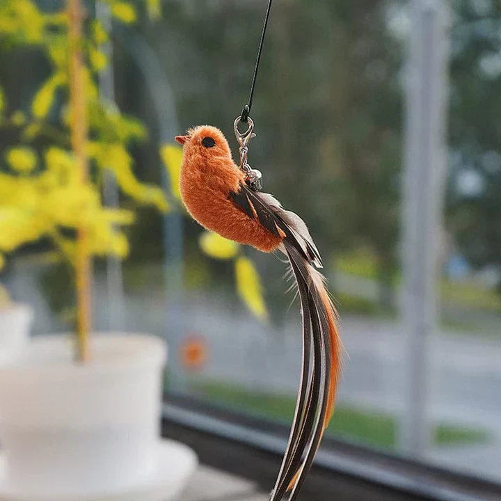 FlutterFriend – Interaktiv Katteleke med Fuglebevegelser