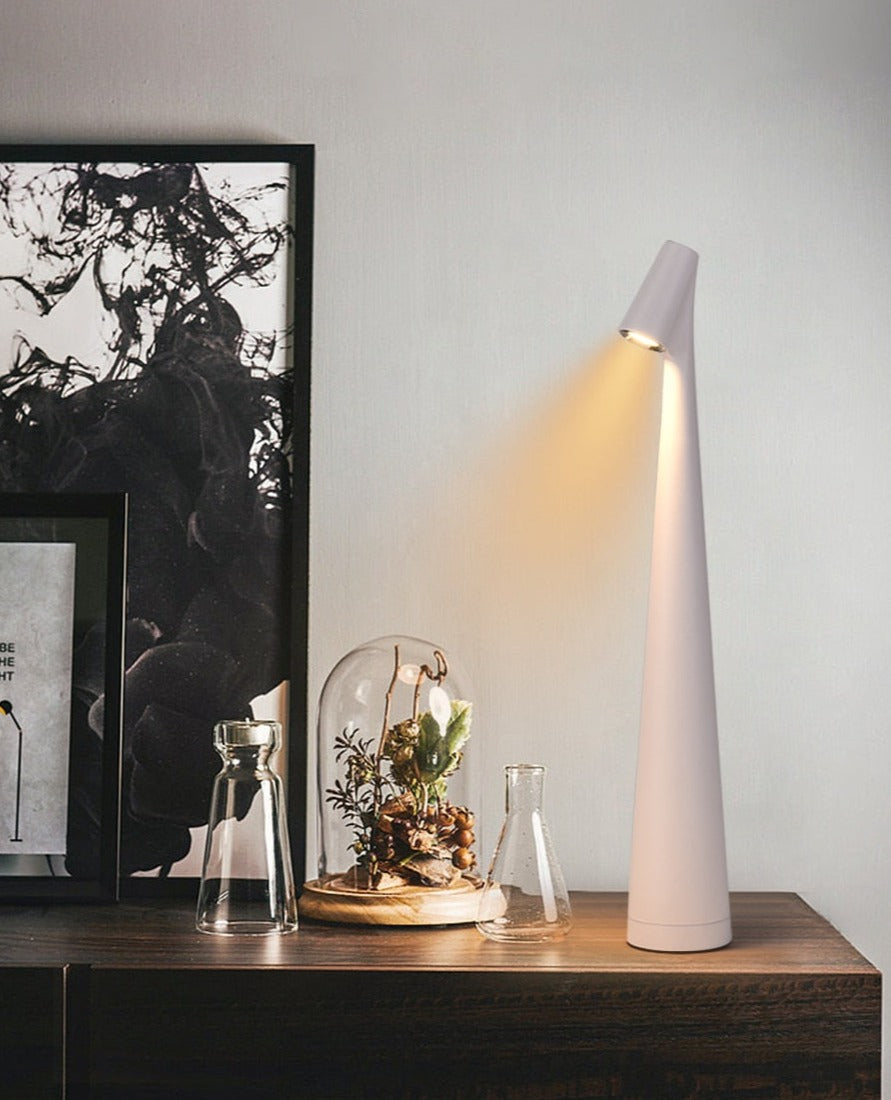 Lumosia – bordlampe oppladbar LED dimbar – innendørs og utendørs bruk