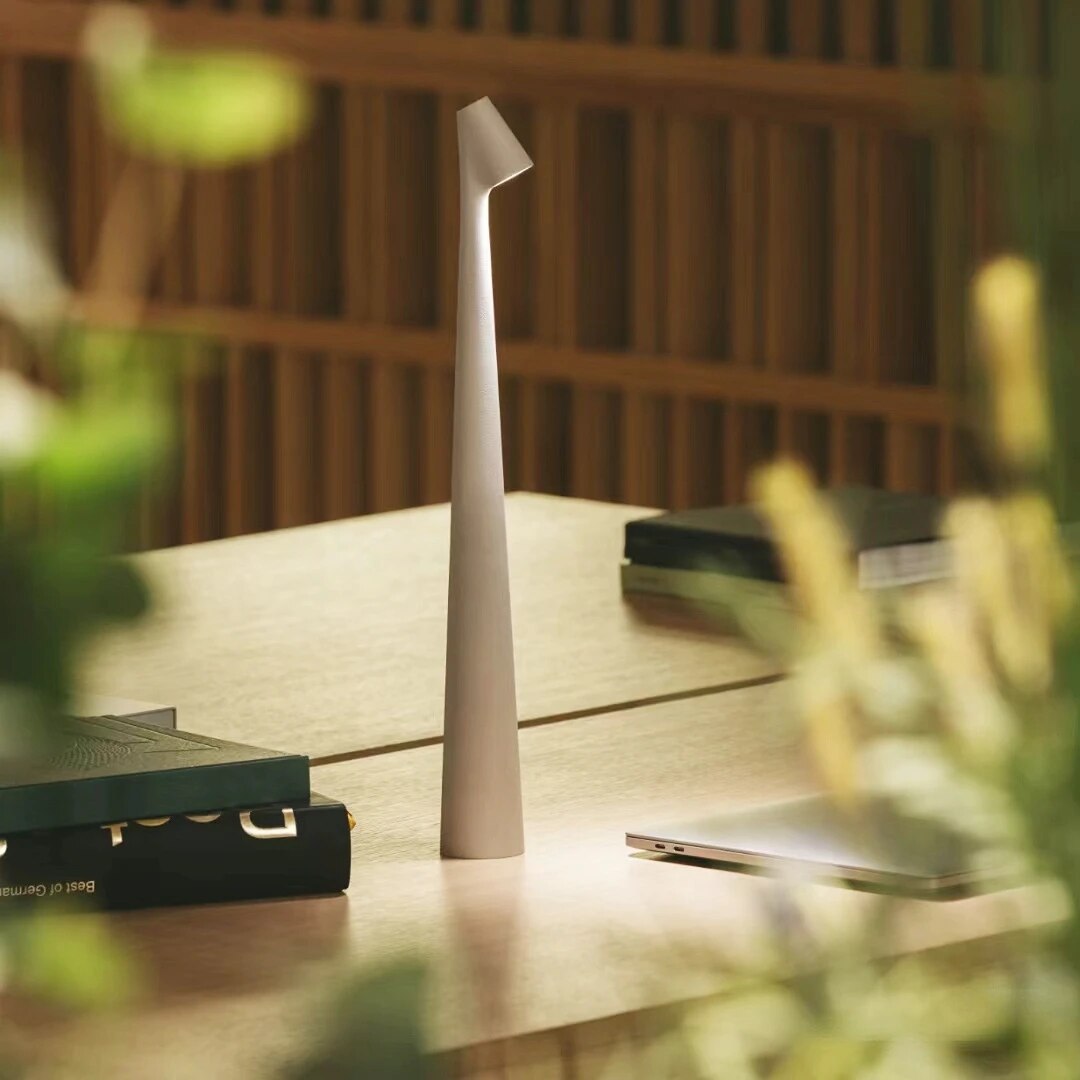 Lumosia – bordlampe oppladbar LED dimbar – innendørs og utendørs bruk
