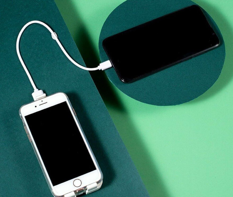 Sammenleggbar Powerbank med høy kapasitet og hurtiglading – FoldCharge bærbar lader for reise og mobil