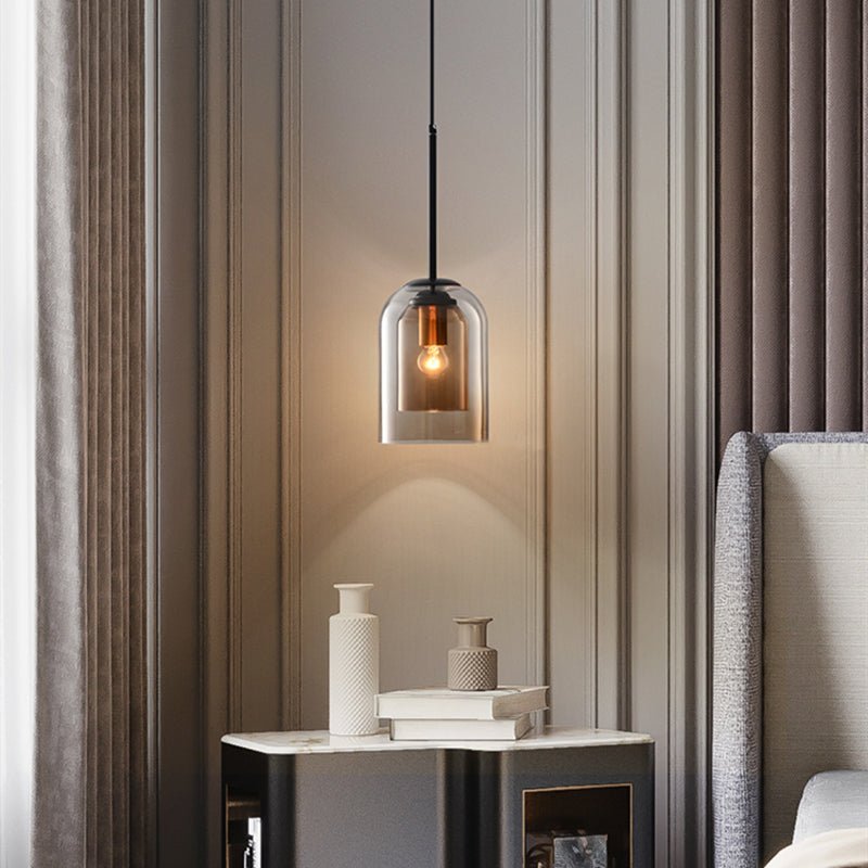 AuraGlas – Elegant pendellampe i dobbeltglass for stilfull belysning