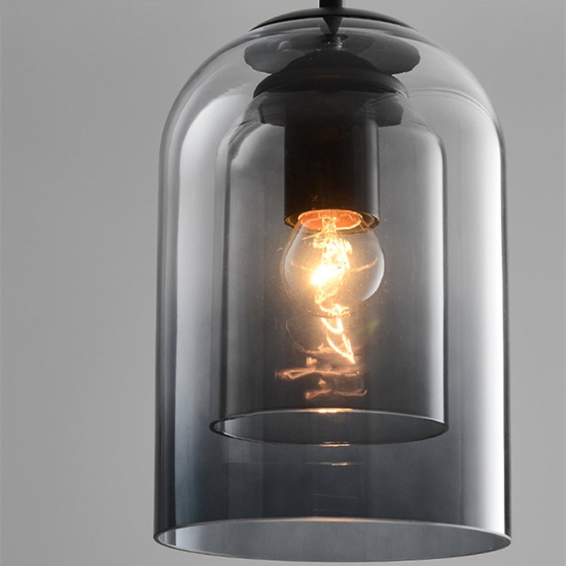 AuraGlas – Elegant pendellampe i dobbeltglass for stilfull belysning