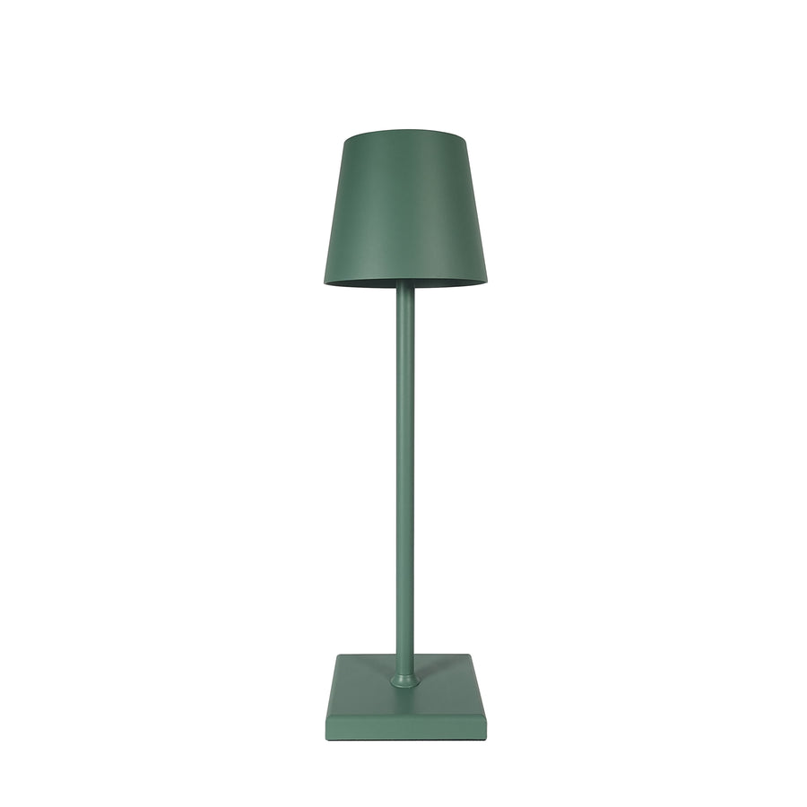 ScandiGlow – Trådløs Bordlampe med dimbar LED og USB-lading for inne og utebruk