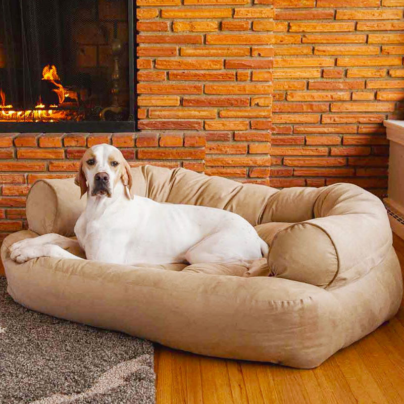 CalmPaw hundesofa med myk polstring – Ortopedisk komfort for avslappede poter