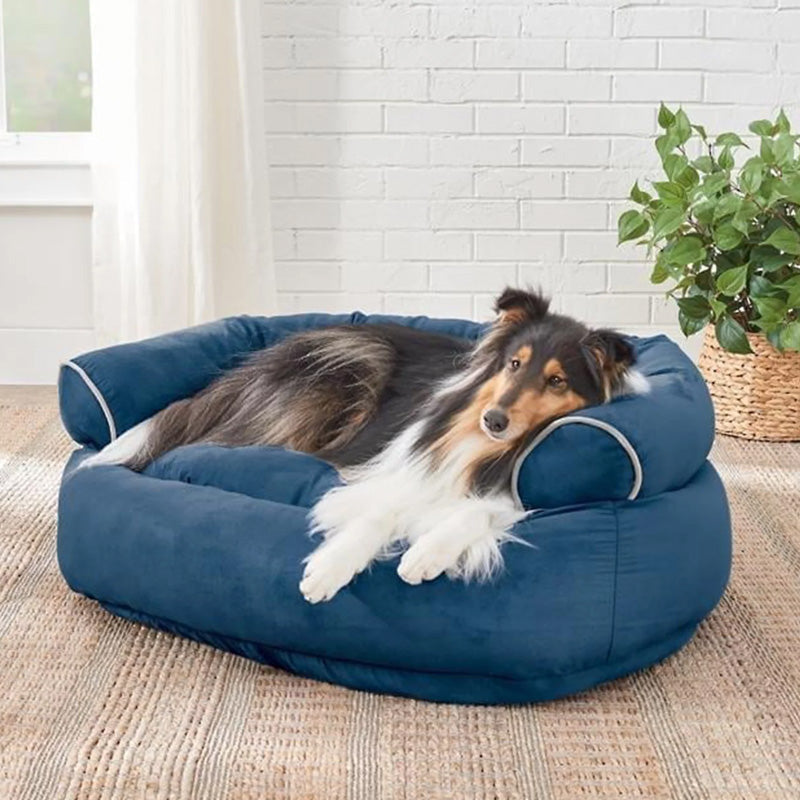 CalmPaw hundesofa med myk polstring – Ortopedisk komfort for avslappede poter