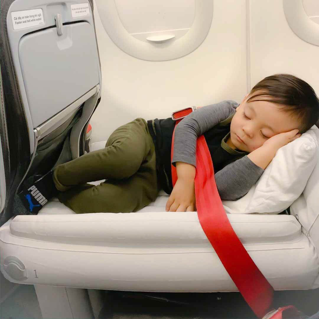 JetNap – Oppblåsbar reiseseng for små globetrottere og store drømmer