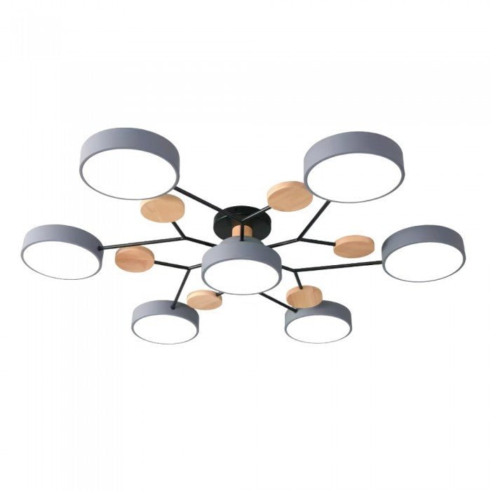 NordicGlow – LED-taklampe med Varmt lys og Grenformet Design for Stue