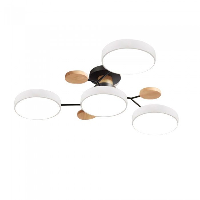 NordicGlow – LED-taklampe med Varmt lys og Grenformet Design for Stue