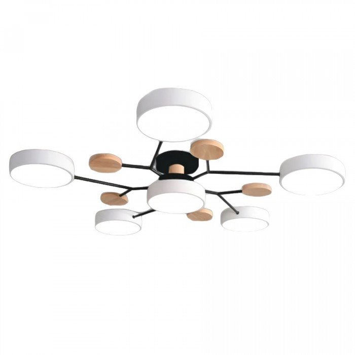 NordicGlow – LED-taklampe med Varmt lys og Grenformet Design for Stue