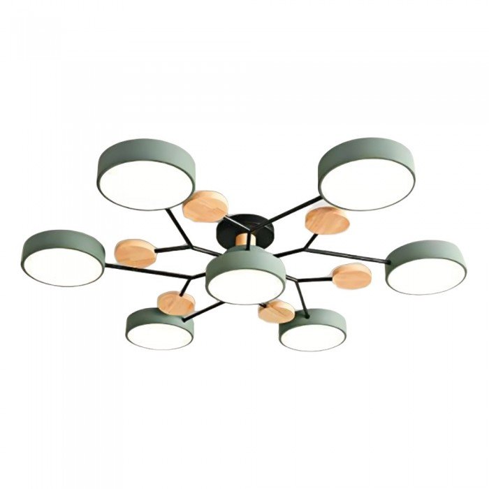 NordicGlow – LED-taklampe med Varmt lys og Grenformet Design for Stue