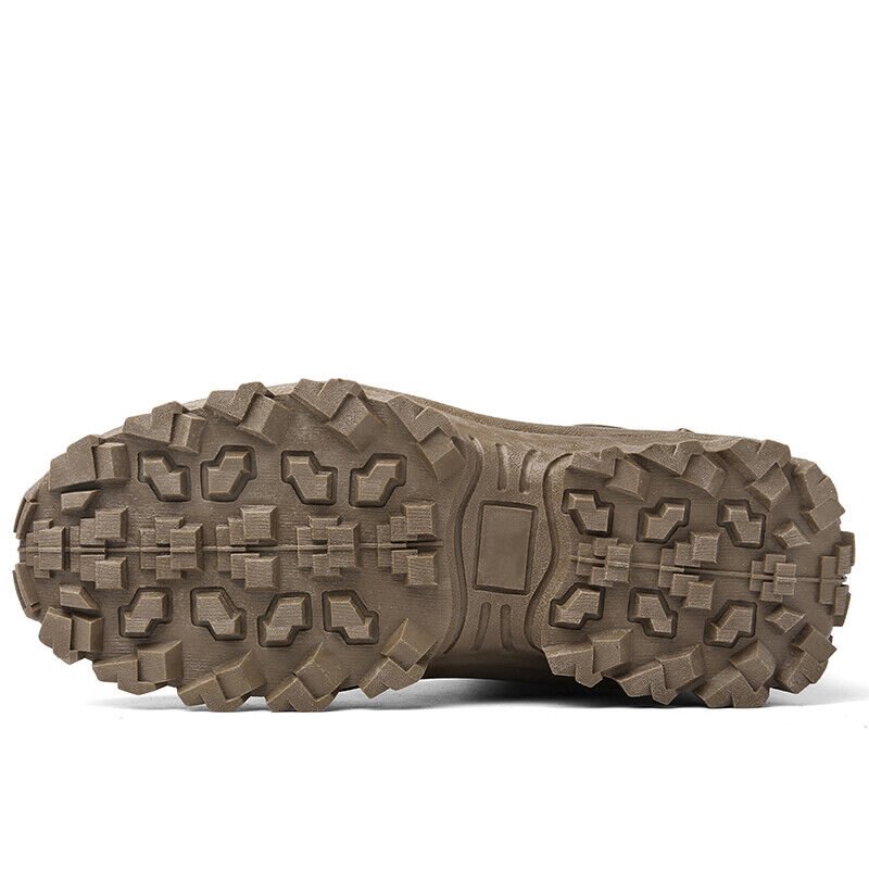 TitanX – Taktiske støvler med Vanntett Semsket skinn og sklisikker såle for utendørs bruk