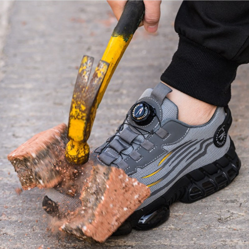 OrthoWork – Vernesko med Ståltå og Ergonomisk såle for arbeid og daglig bruk
